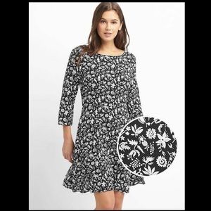 Gap Floral Print Mini Dress